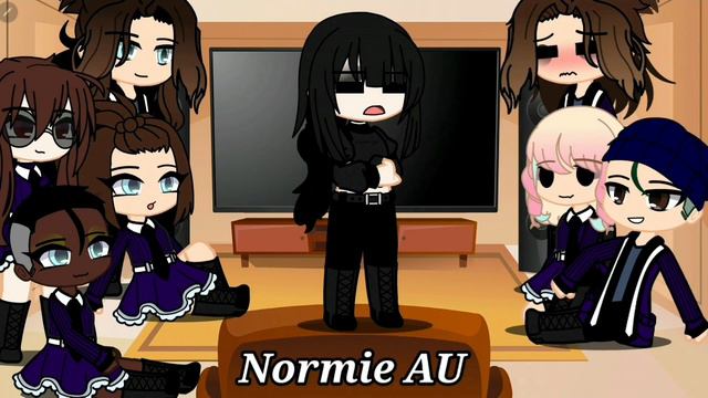 Nevermore Students react to Wednesday AU's||Pt.2||Wavier||GC||