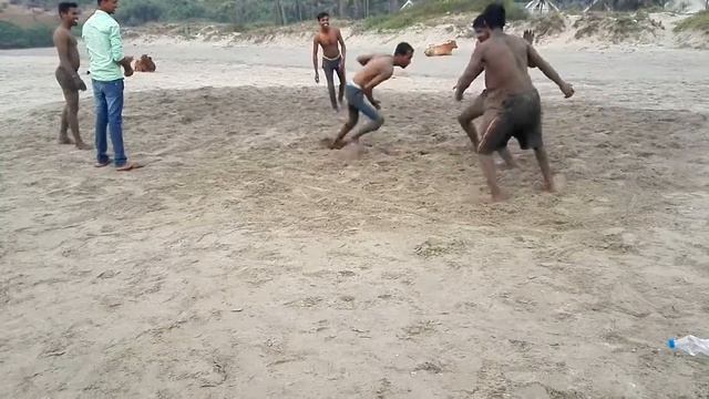 Пляжная игра на пляже ГОА октябрь 2016 смотреть онлайн