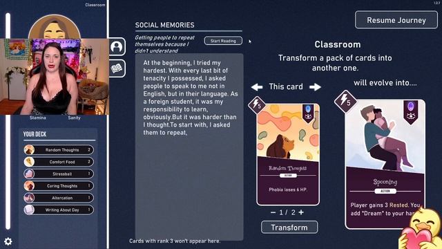 Neurodeck : Psychological Deckbuilder ? First Impressions! смотреть онлайн