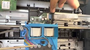 cleaning the encoder strip | hp smart tank 515 | encoder strip problems