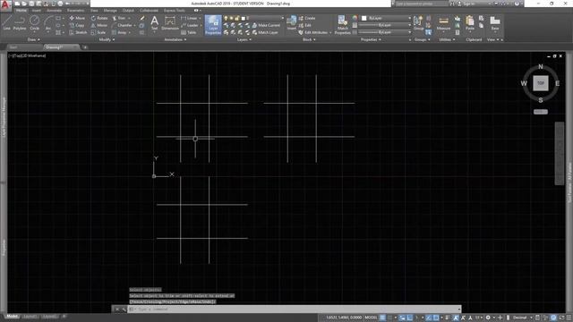 AutoCAD 101-16 The Trim Command смотреть онлайн