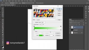 Cara Membuat Warna Gradient di Photoshop Bagian 2