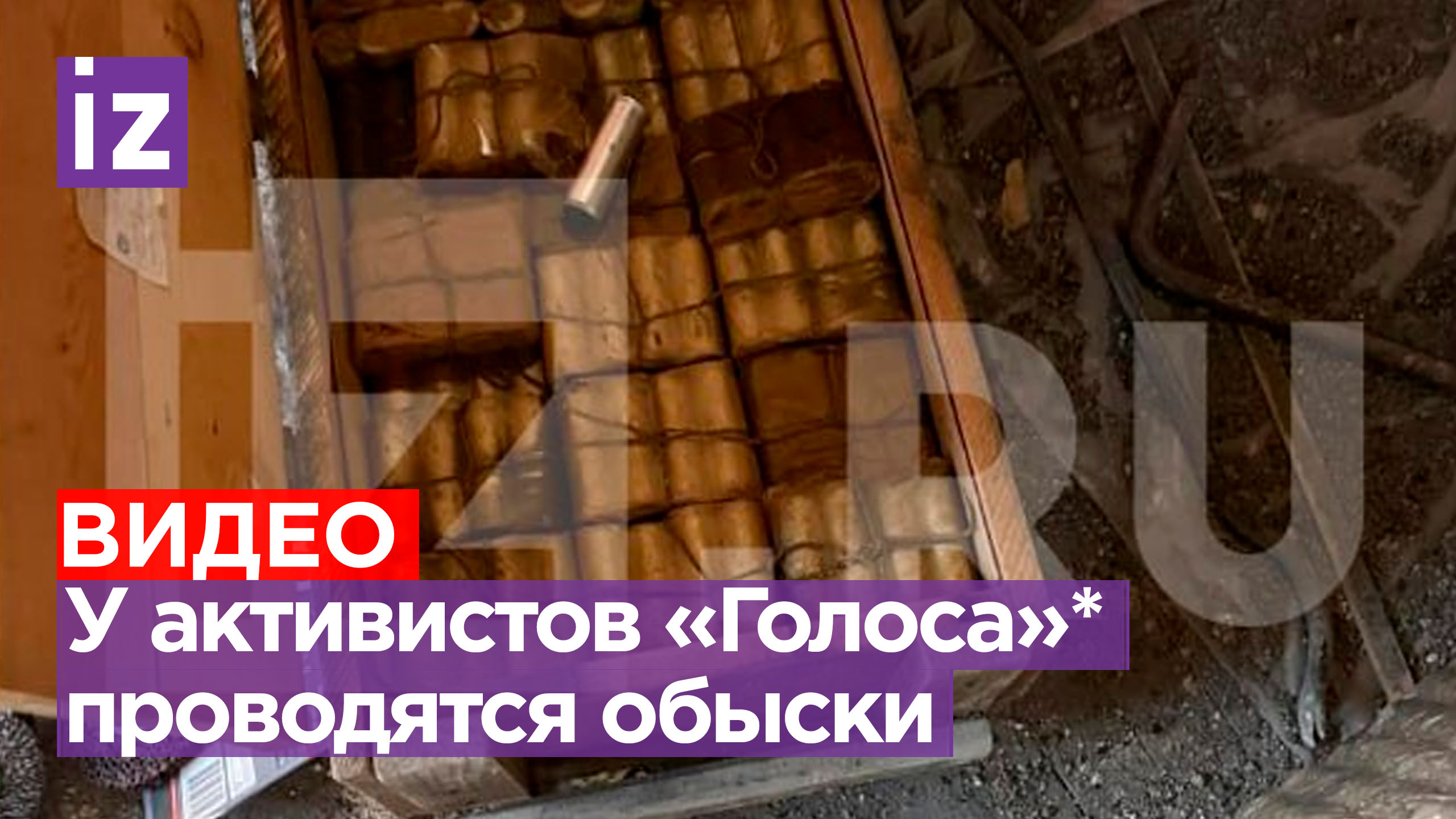 У активистов движения «Голос»* правоохранители проводят обыски / Известия