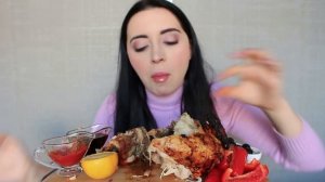 ОБМАН ПОДПИСЧИЦЫ /КУРИЦА ГРИЛЬ MUKBANG Ayka Emilly