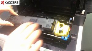Kyocera - Toner and Waste Toner replacement_M6630CIDN/M6635CIDN/P6235cdn  (碳粉更換)