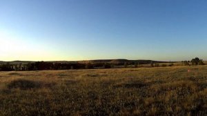 Съёмка в степи на закате солнца. Донская степь.