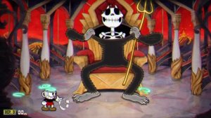 The Devil *без урона* Конец игры Cuphead