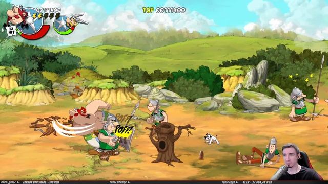 АСТЕРИКС и ОБЕЛИКС: Шлёпни их всех! ➤ Asterix & Obelix: Slap them All!