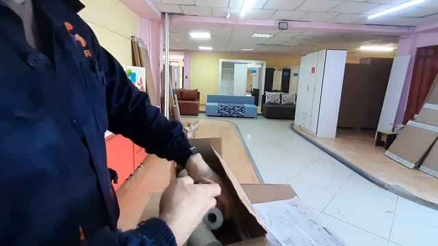 сборка кухни point фирмы Горизонт город Пенза.