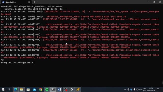 Servidor Samba4 - #08 Logs e Auditoria do Samba смотреть онлайн
