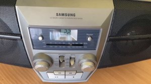 Демонстрация работы Samsung RCD-M30G