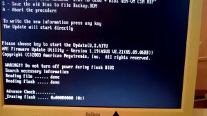 Update maxdata a8n vm bios by floppy