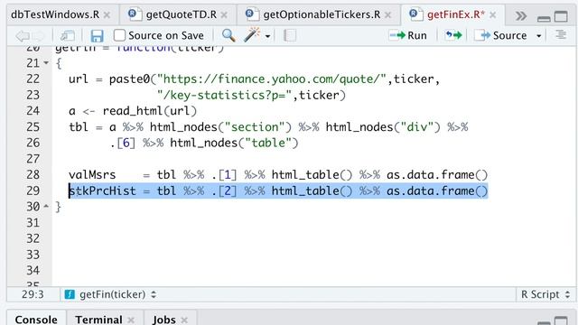 Scraping Yahoo Finance Statistics | Stock Filter смотреть онлайн