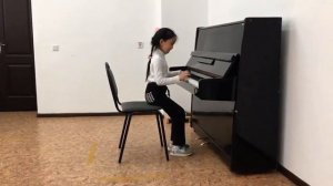 Құрманғали Жанерке. 2 класс. К. Черни. Этюд Соч 139  № 19