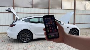 Управление Tesla с помощью Siri