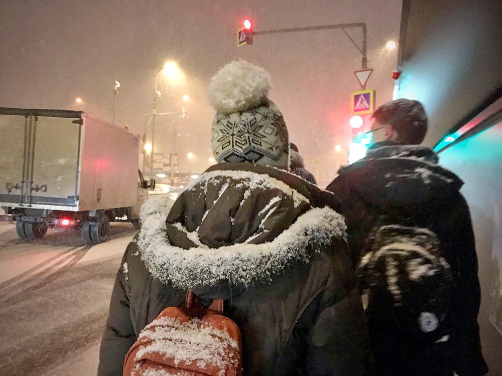 В столичный регион нагрянул снежный циклон / События на ТВЦ