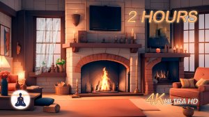 ЛУЧШЕЕ ВИДЕО ДЛЯ РАССЛАБЛЕНИЯ у Камина под звуки Lo-Fi Музыки.😎👌🔥