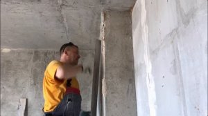 Как сделать прямой угол в новостройке своими руками.