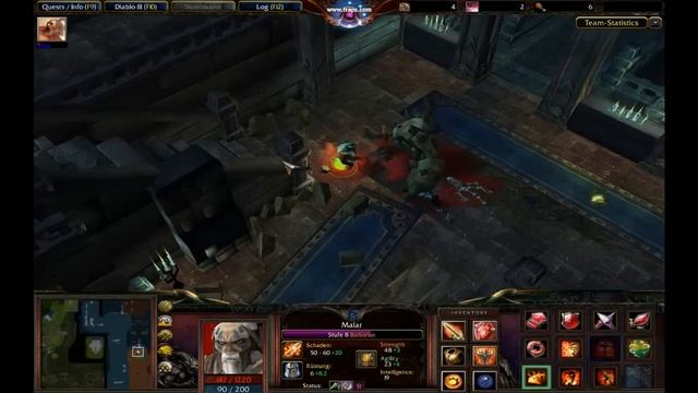Diablo 3 New Tristram Warcraft 3 Gameplay смотреть онлайн