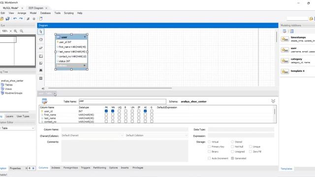 Task 31 -  Explain the uses of MySQL Workbench Software how to create store the details of the user