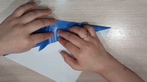 оригами СИНИЙ КИТ | origami blue whale