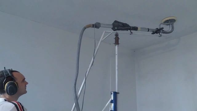 Супер оборудование!!! Шлифовка потолка до 3,6 метра высотой с пола, собственная разработка смотреть онлайн