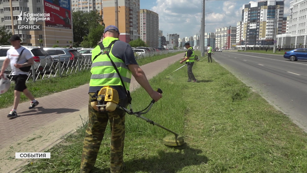 В Брянске продолжается акция «Чистый город»