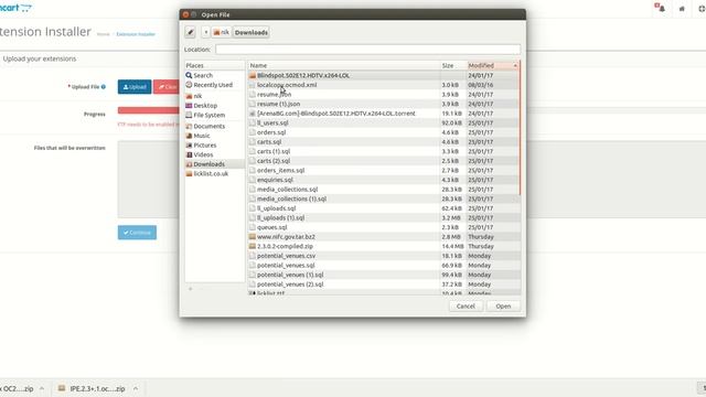 How to install Instant Product Editor on Opencart 2.3