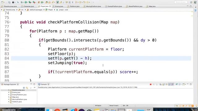 Computer Science Portfolio: Doodle Jump [Java] смотреть онлайн