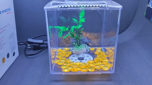 AquaSyncro AW-30 Аквариум куб. акрил 3л 150х150х182mm LED light + декор смотреть онлайн