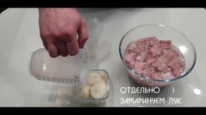 Шашлык на электрогриле (уксусный маринад)