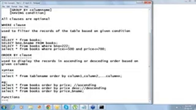 Core Java Tutorial for Beginners  | Session - 30 | SQL Concepts using Oracle | rajonlinetrainings
