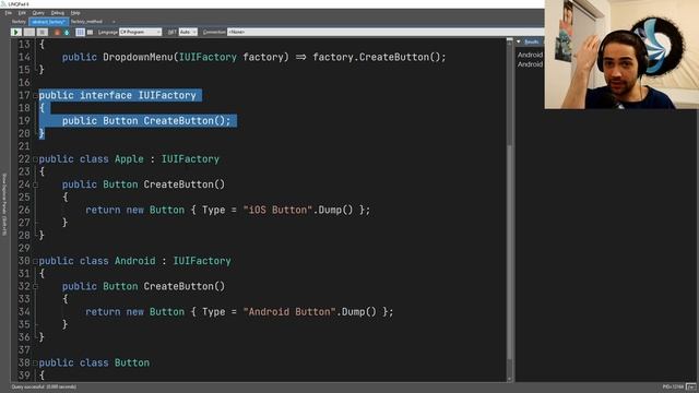 Factory, Abstract Factory, Factory Method - Design Pattern (C#)