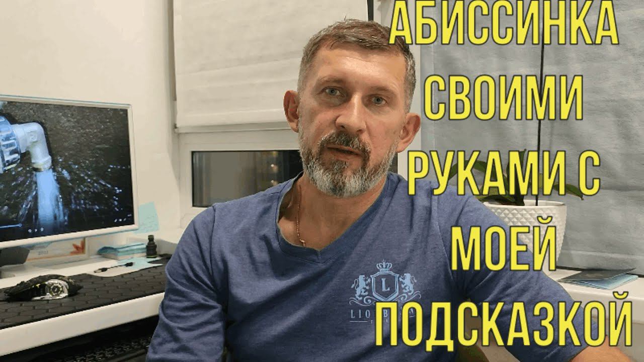 Новая рубрика! Абиссинка в колодце на плывуне своими руками! Думаете это не возможно?
