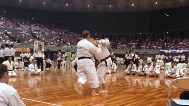 少林寺拳法 SHORINJI KEMPO. WSKO MOSCOW BRANCH. Taikai-2013. Osaka. Valeriy Karibyan & Aleksander Kramar