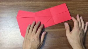 Как сделать бумажный самолетик бумеранг, который возвращается #17 | Boomerang plane king Россия