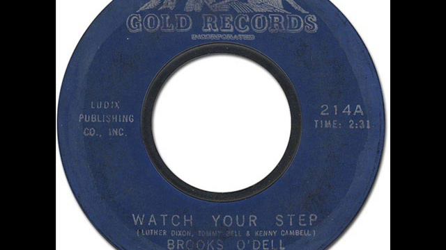 WATCH YOUR STEP - Brooks O'dell [Gold Records 214] 1963 смотреть онлайн