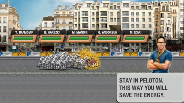 Tour De france 2018 official mobile game|Gameplay| смотреть онлайн