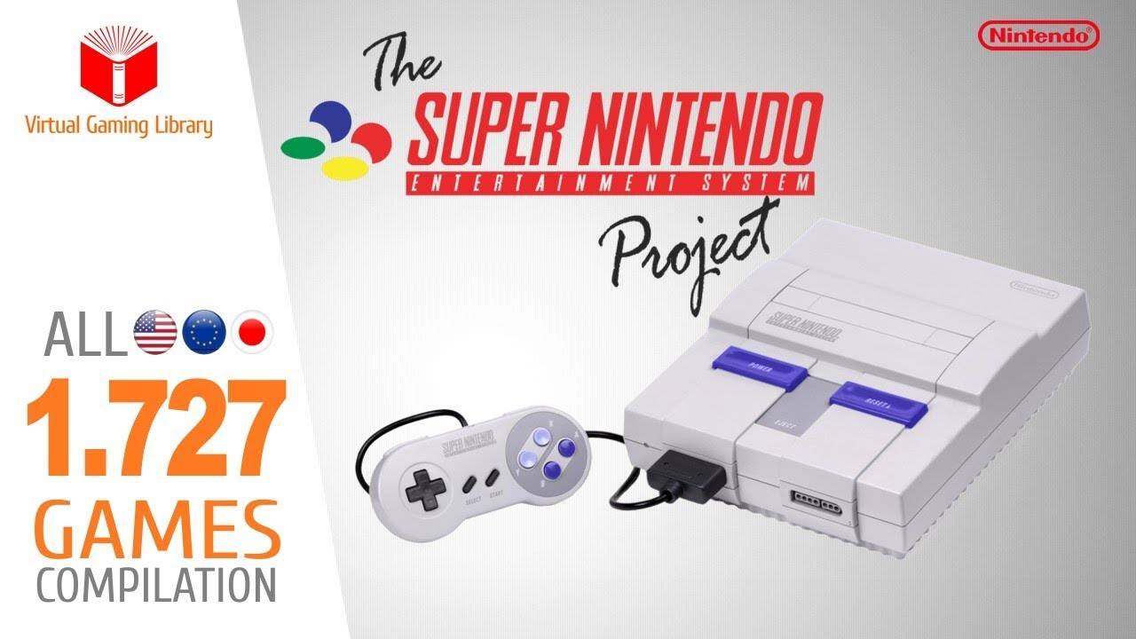 Все игры для приставки Super Nintendo Super Famicom  - Все 1727 SNES игры (US, EU, JP)