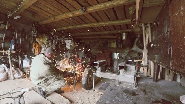 Зернодробилка для мотоблока...Модернізація...Кентавр 2070д    #мотоблок #кентавр #дизельниймотоблок