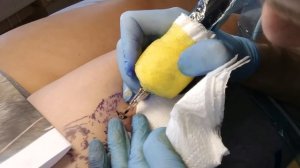 татуировка волка