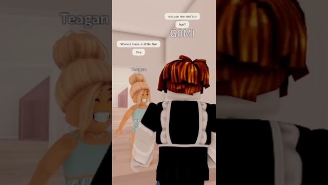 Hot maid (Roblox) #shorts