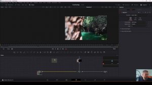 Как перекрыть текст объектом из видео в Davinci Resolve