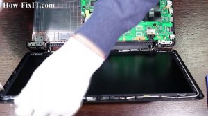 Asus X554, X554L, X554U disassemble and replace screen, как разобрать и поменять матрицу
