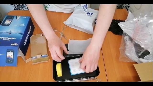 Эхолот LUCKY Лакки 718LiC рыболакатор двухлучевой с проводным и беспроводным датчиком смотреть онлайн