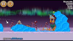 Angry Birds Seasons Winter wonderham 1-7 Walkthrough 3 stars Sterne full hd