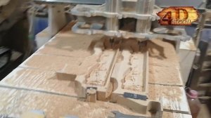 Как быстро сделать резное подстолье на ЧПУ 4DwoodCNC :-)