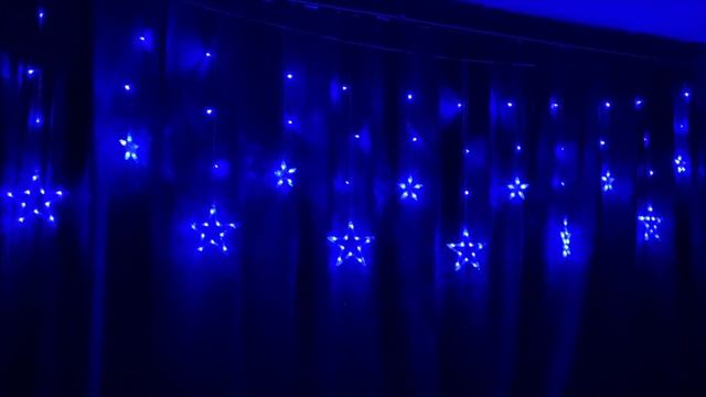 Гирлянда Синие "звезды" обзор смотреть онлайн