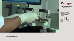 Octagon   измерение резьбового кольца дугами