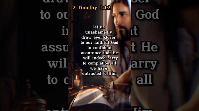 2 Timothy 1:12 - Inspiring Bible Verse #bible #christian #catholic #gospel